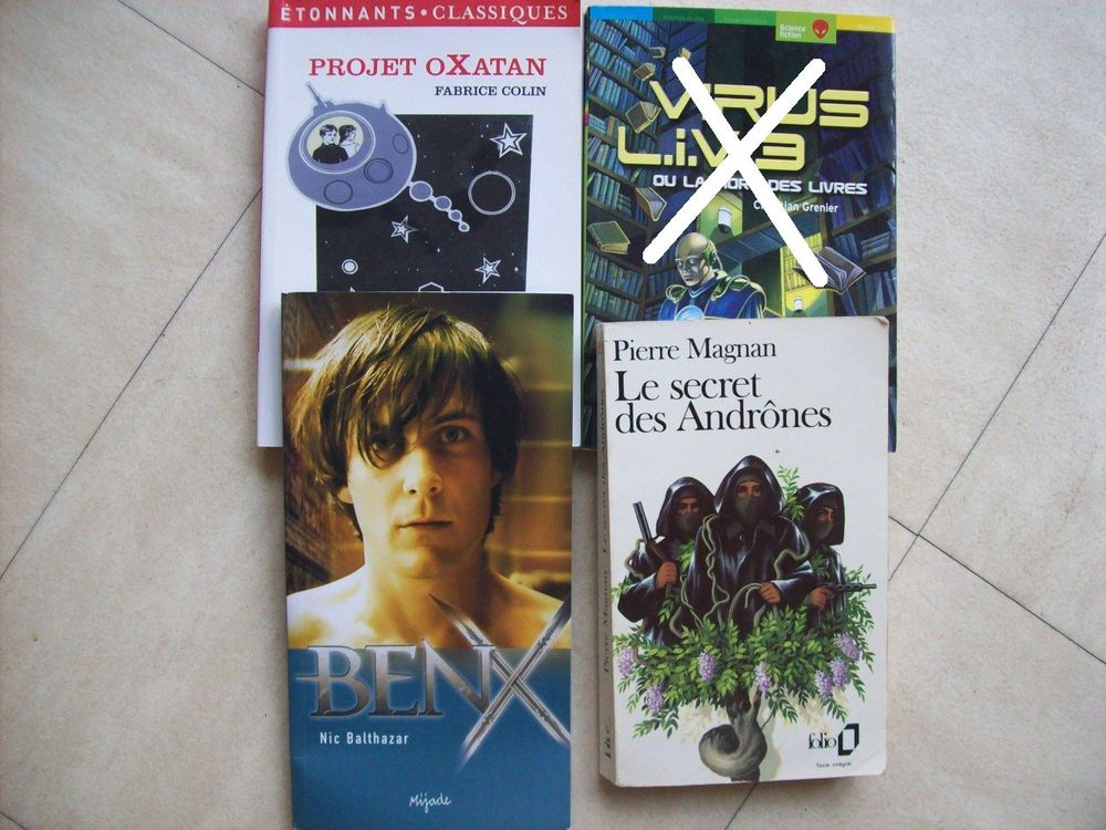 lot de LIVRES pour ADO - zoe Livres et BD