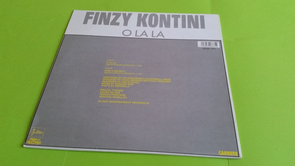 FINZY KONTINI CD et vinyles