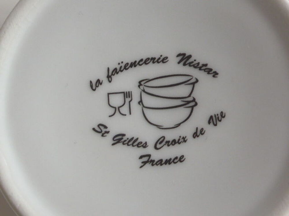 mug fa&iuml;encerie Nistar motif marin bou&eacute;e Cuisine