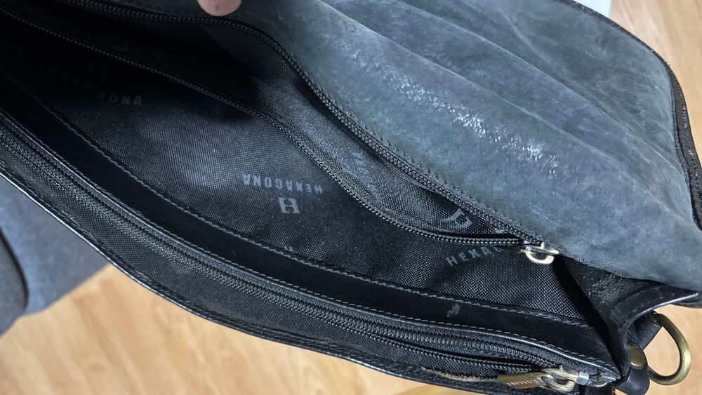 Cartable cuir v&eacute;ritable Maroquinerie