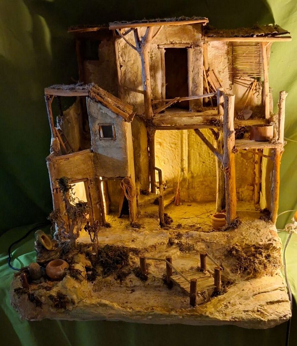 Cr&egrave;ches de No&euml;l artisanales Décoration