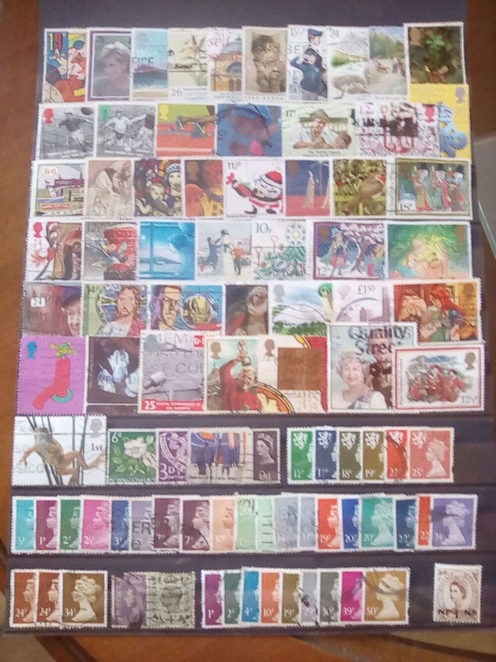 Timbres O et N LOT C 