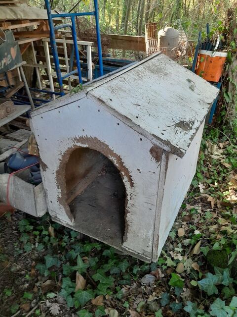 Niche pour grand chien en bois Prigonrieux (24)