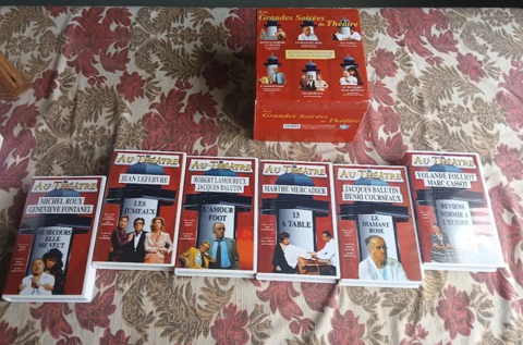 Coffret cassettes vid�o th��tre 25 Poitiers (86)