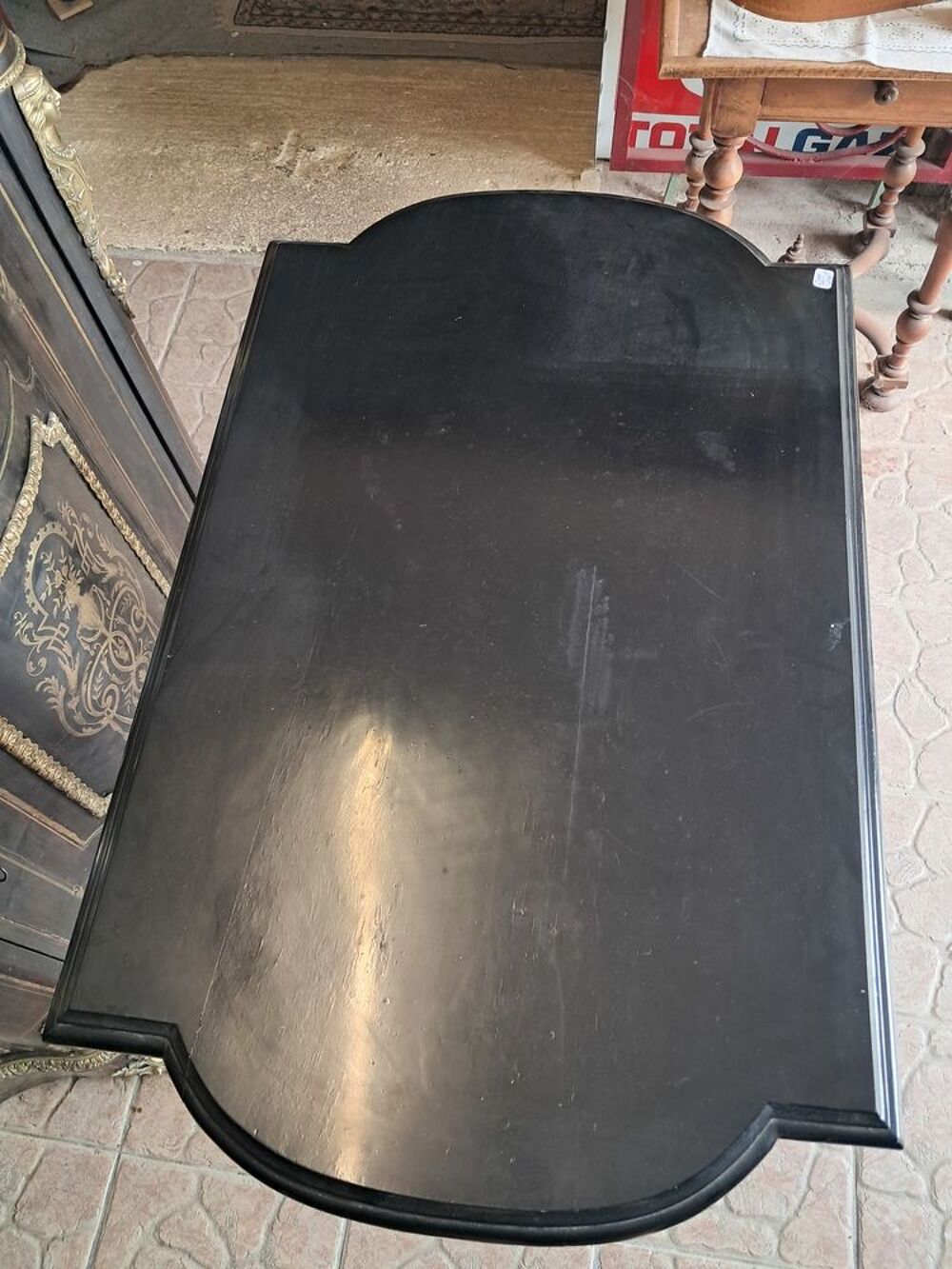 Bureau Napol&eacute;on III ancien, en bois noirci Meubles