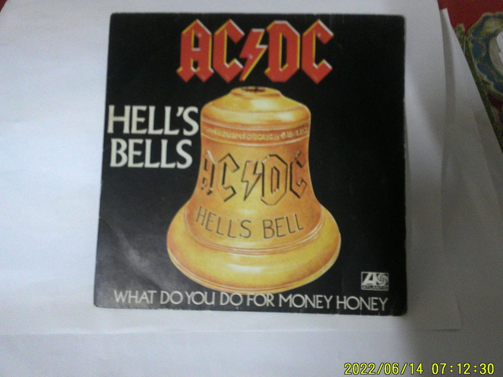 Disque - vinyle . AC - DC - Tourn&eacute;e 1980/1981 