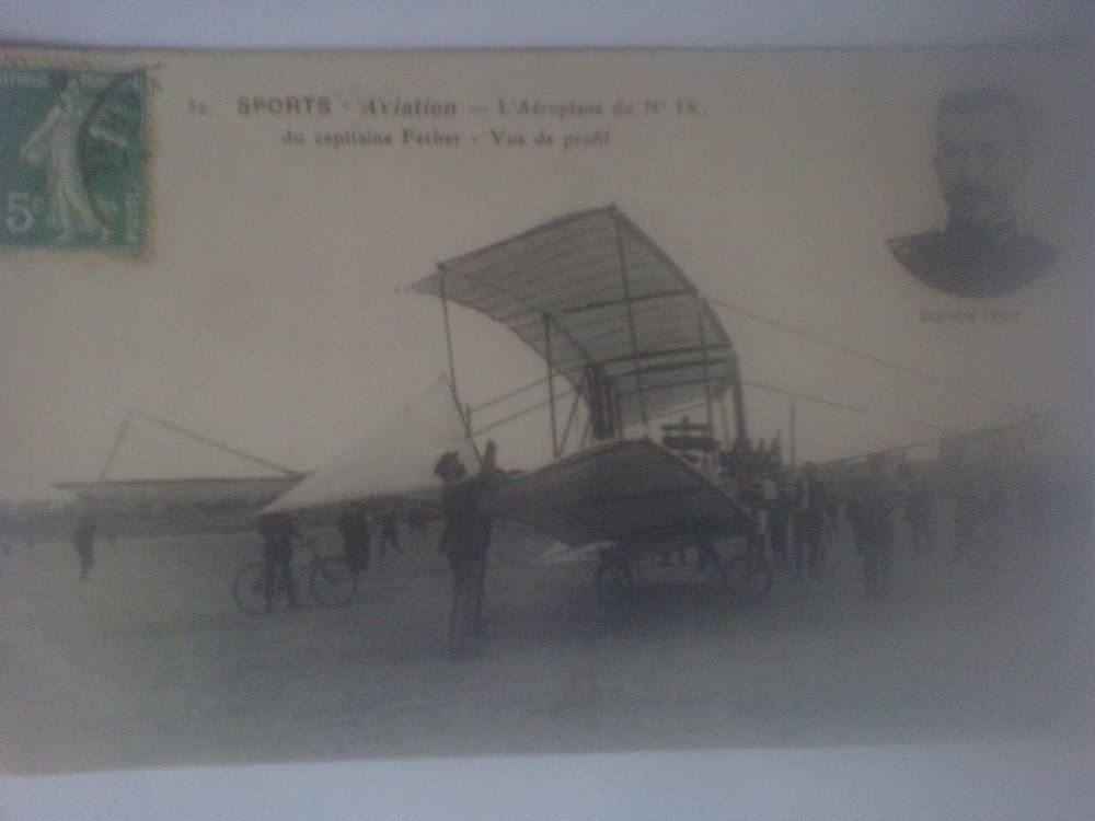 Aviation Reims 32 A&eacute;roplane N&deg;9 capitaine Ferber faire offre 
