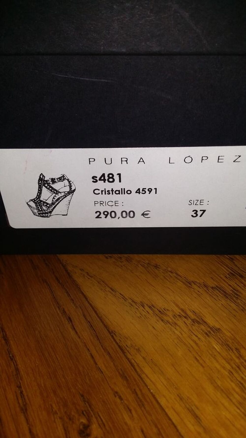 Escarpins compens&eacute;s Pura Lopez Chaussures