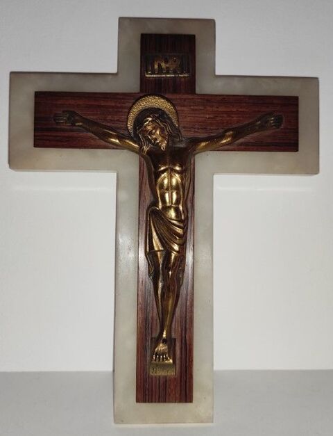 Ancienne Croix J�sus Christ 20 cm 10 Metz (57)