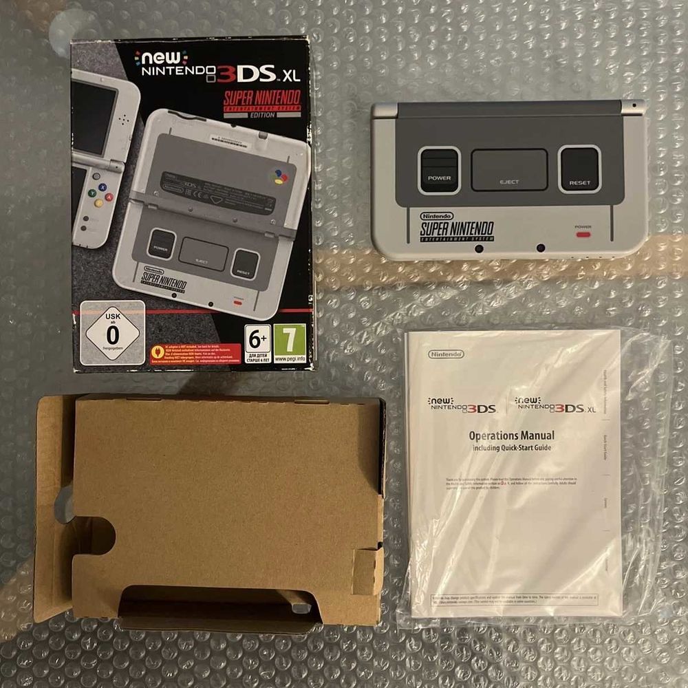New 3ds xl &eacute;dition super Nintendo Consoles et jeux vidéos