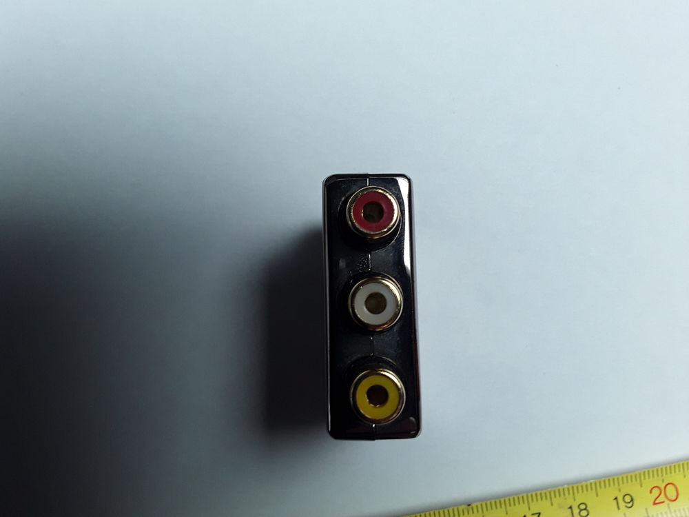 Adaptateur RCA vers RCA Femelle/Femelle Audio et hifi