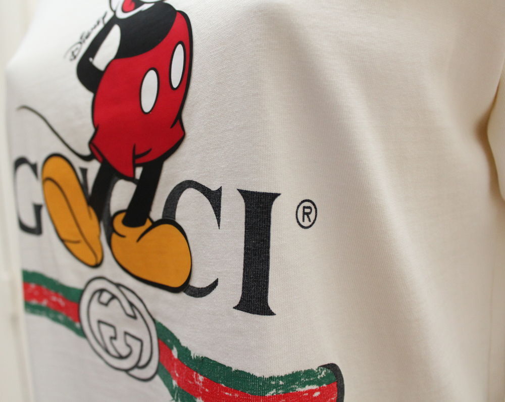 T-shirt Mickey DISNEY X GUCCI T.S - T- Shirt v&eacute;ritable GUCCI Vêtements