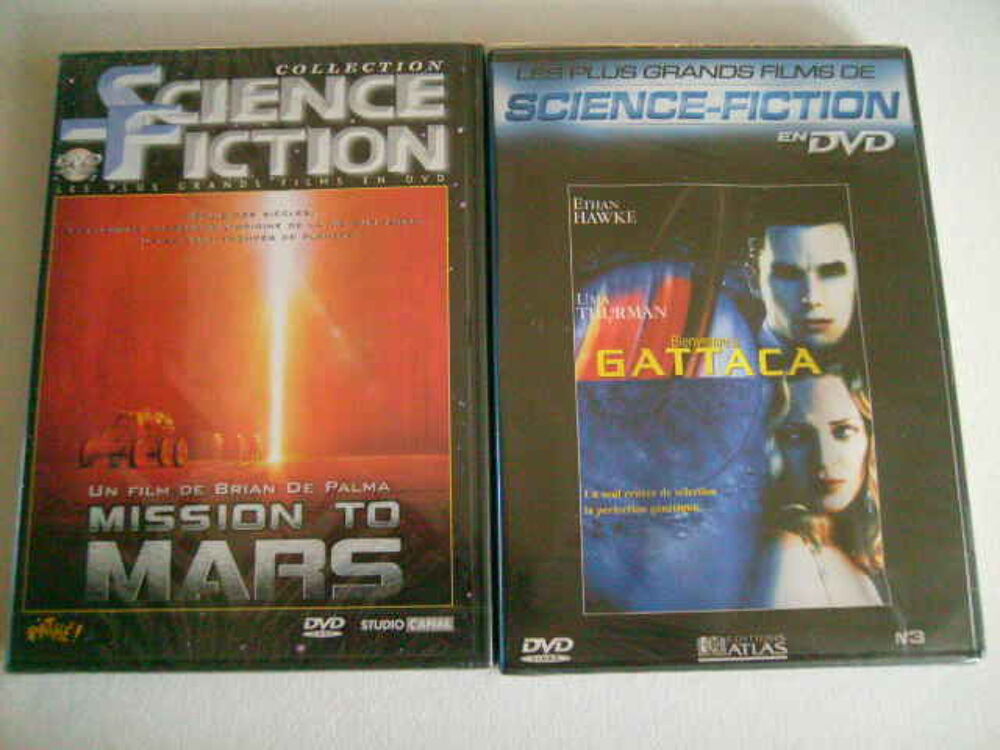 2 DVDs FILM &quot;SCIENCE FICTION &quot; DVD et blu-ray
