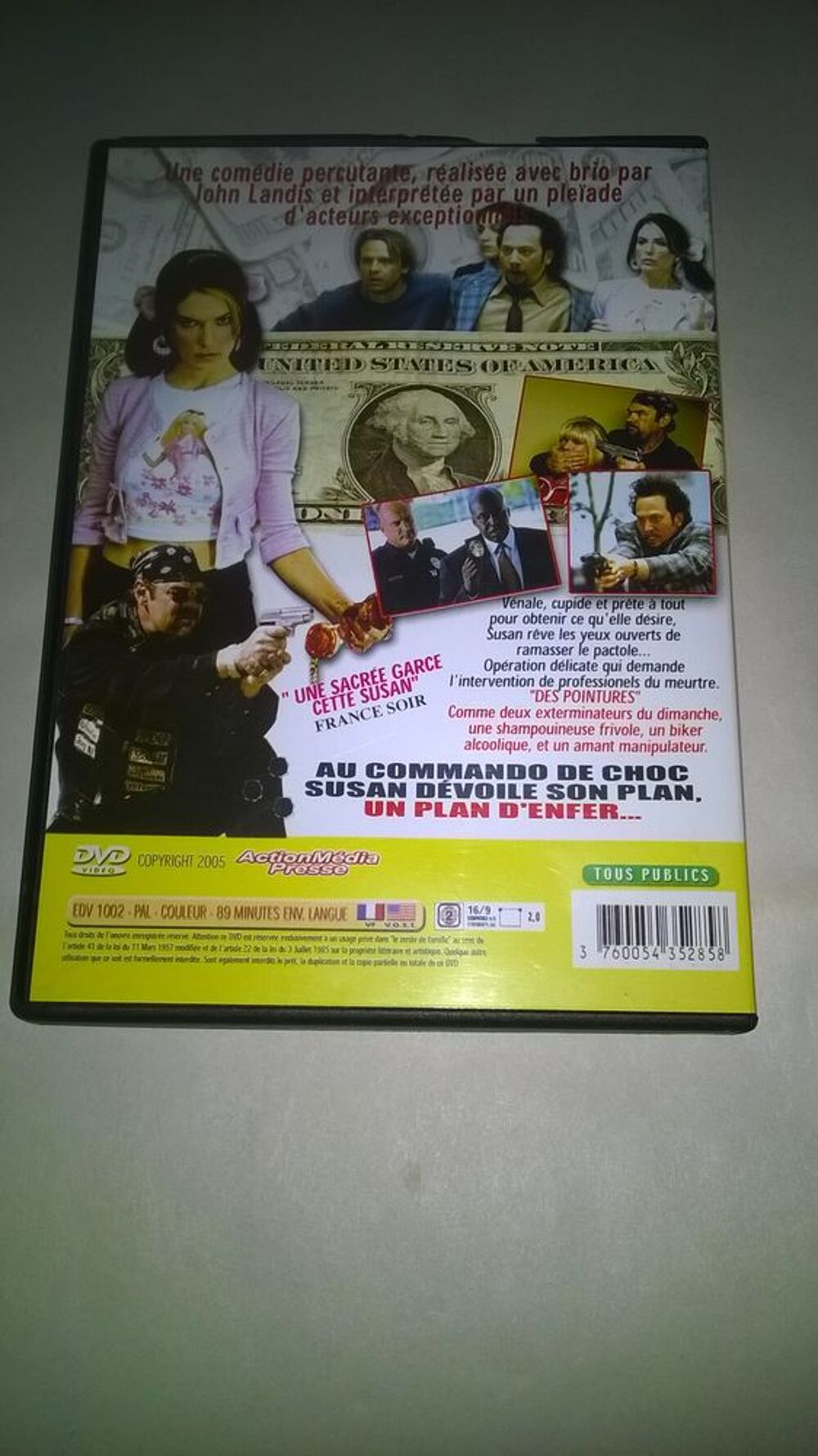 DVD SUSAN A UN PLAN !
Nastassja Kinski
2005 DVD et blu-ray