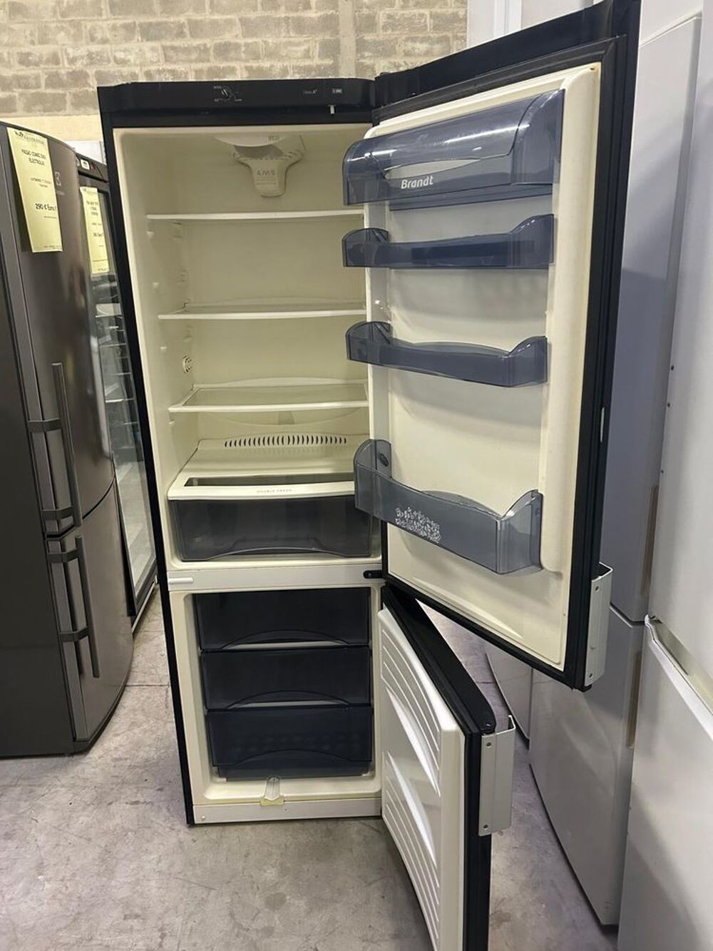 FRIGO COMBI NOIR BRANDT Electroménager