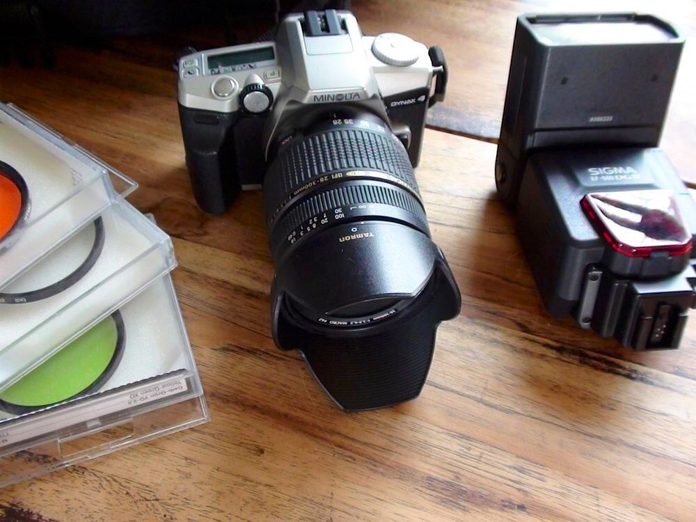 Appareil Photo reflex argentique Minolta Dynax 4 Photos/Video/TV