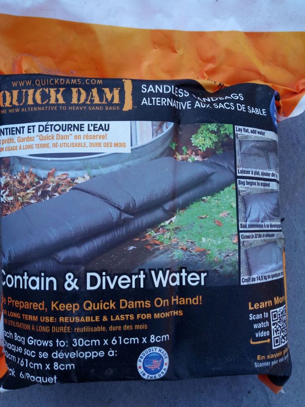 Achetez sacs anti-inondation neuf - revente cadeau, annonce vente à  Wervicq-Sud (59) WB164614540