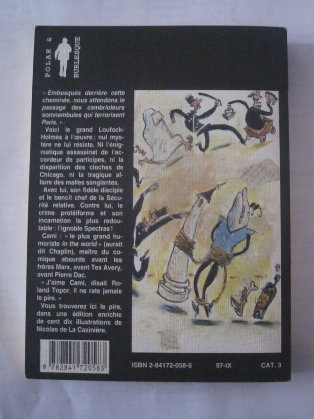 LES AVENTURES DE LOUFOCK HOLMES par CAMI Livres et BD