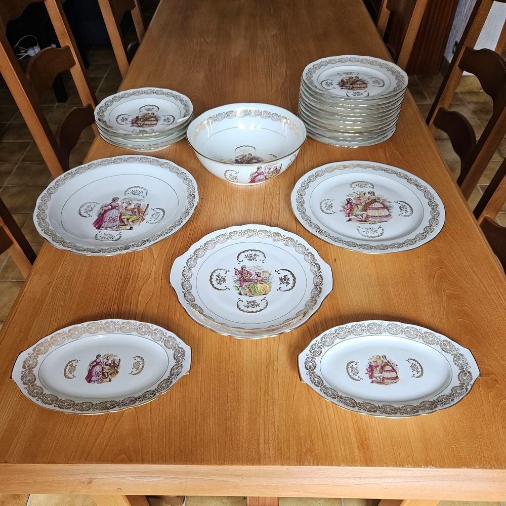Service de Table Porcelaine de Limoges Cuisine