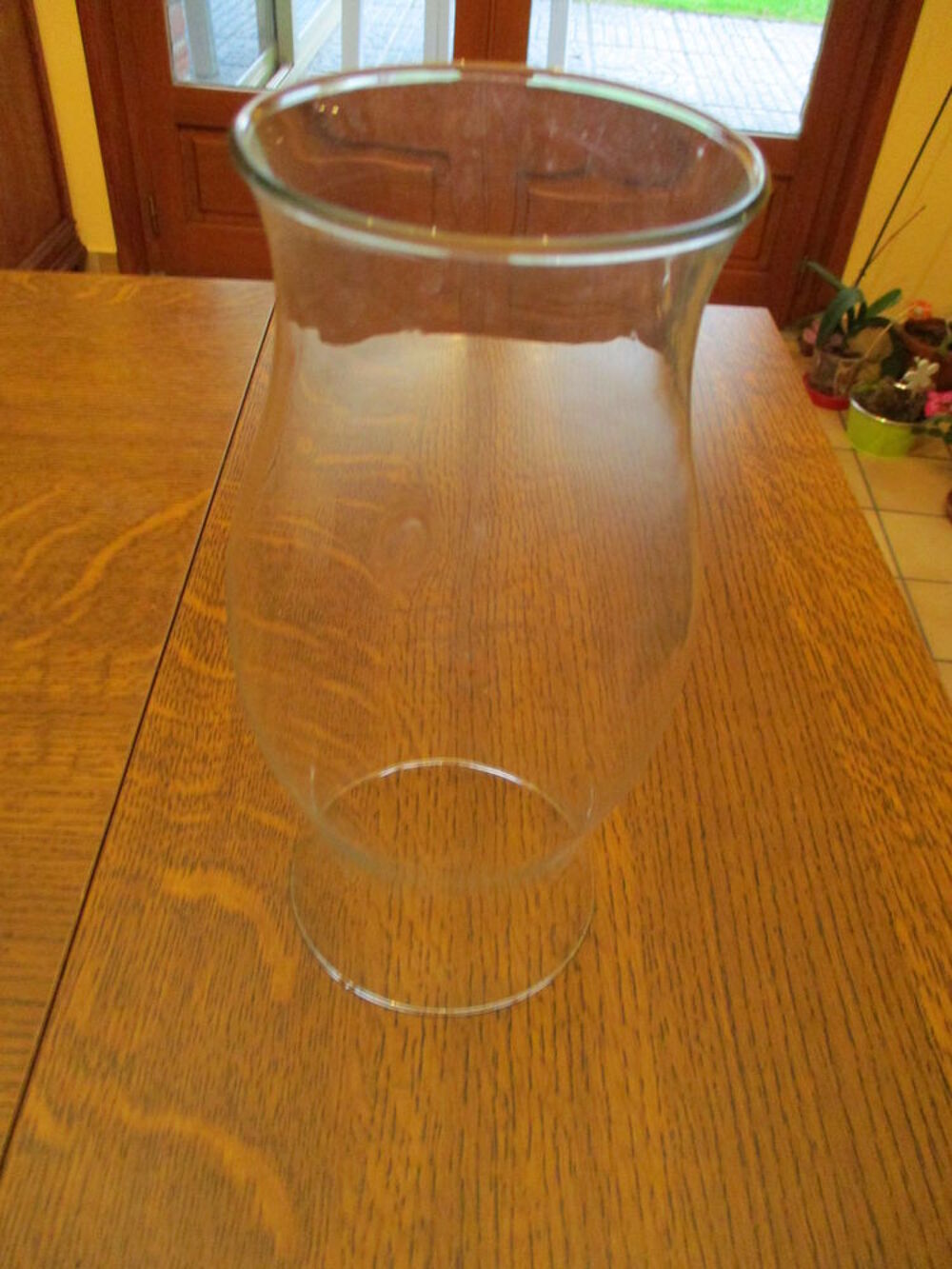tube ovale ouvert des 2 c&ocirc;t&eacute;s en verre pour tout (bricolage Décoration