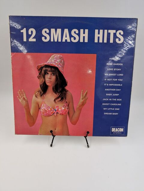 Vinyle 33 tours 12 Smash Hits (Hot Love, Rose Garden...) 5 Vulbens (74)