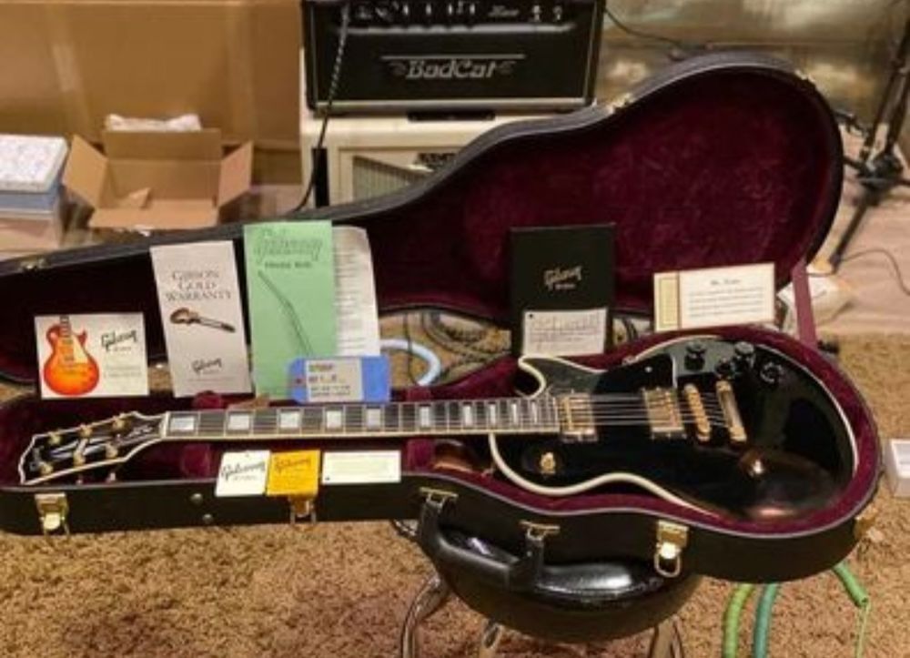 Gibson Les Paul Custom Shop Black Beauty 2009 Instruments de musique