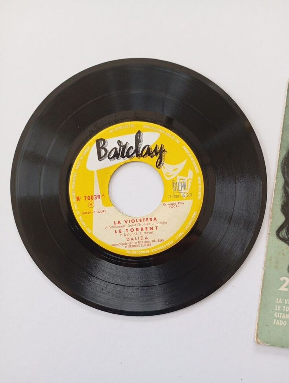 Dalida 45 Tours vinyle Gitane etc..... CD et vinyles