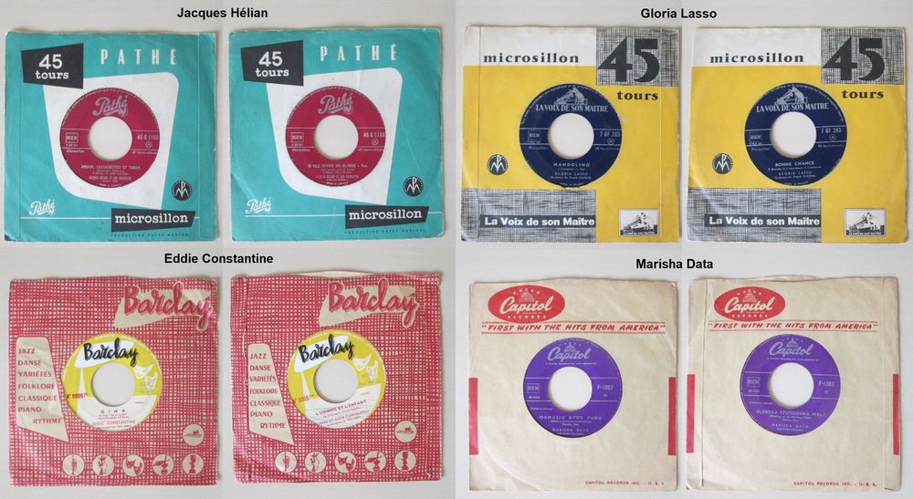 Disques 45 tours CD et vinyles
