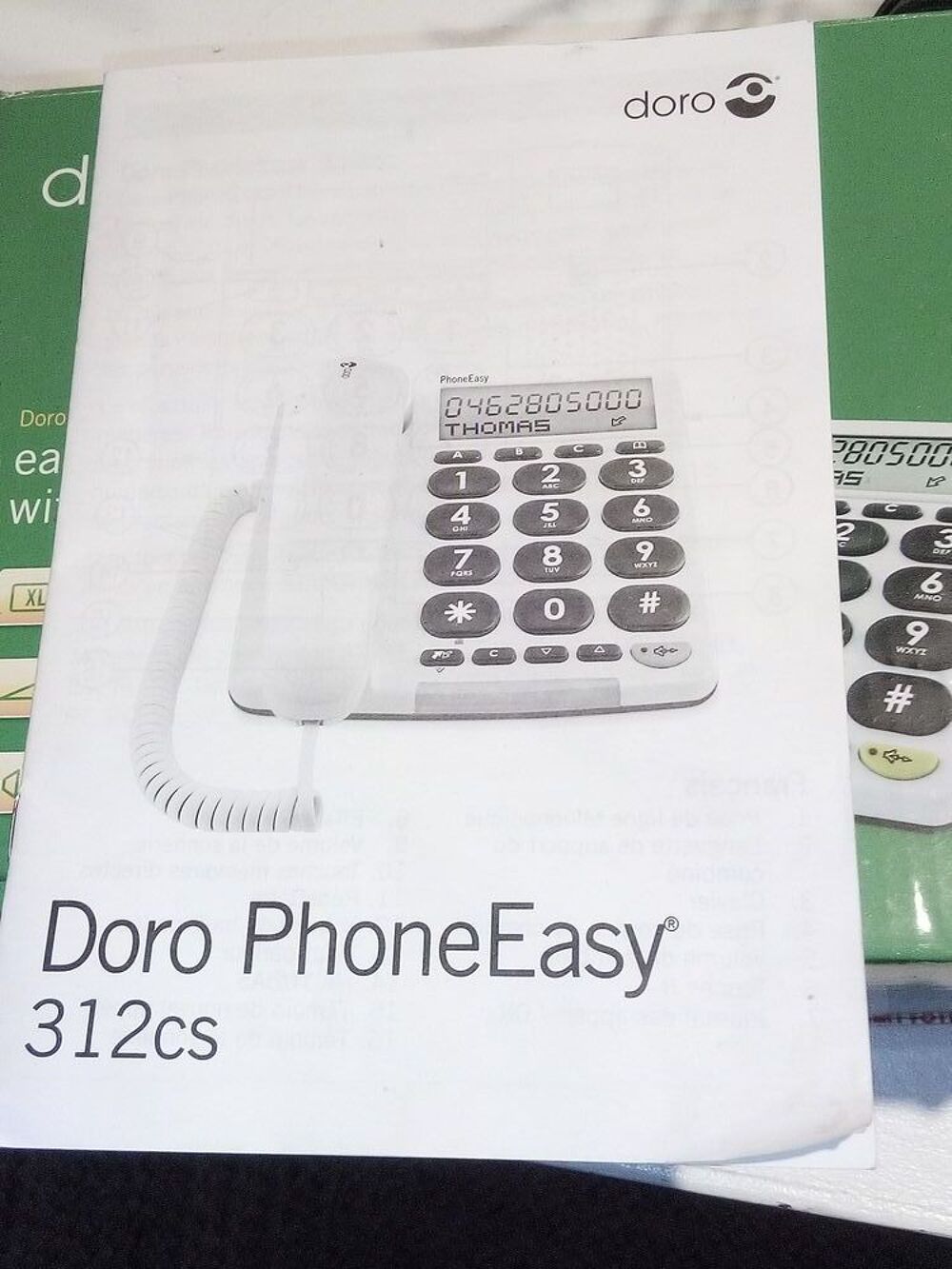 T&eacute;l&eacute;phone fixe pour seniors Téléphones et tablettes