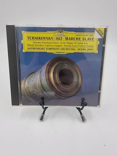 CD de musique Tchaikovsky :   1812   Overture ? Marche Slave 5 Vulbens (74)