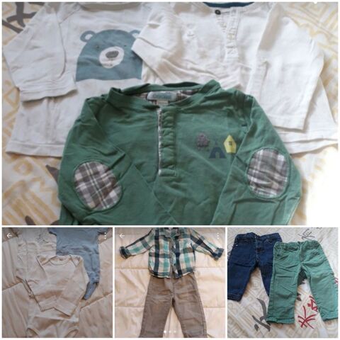 Lot de vtements garon 9 mois 10 Floirac (33)
