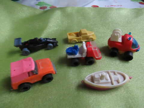 6 Mini voitures  , jouets  anciens , 12 Goussainville (95)