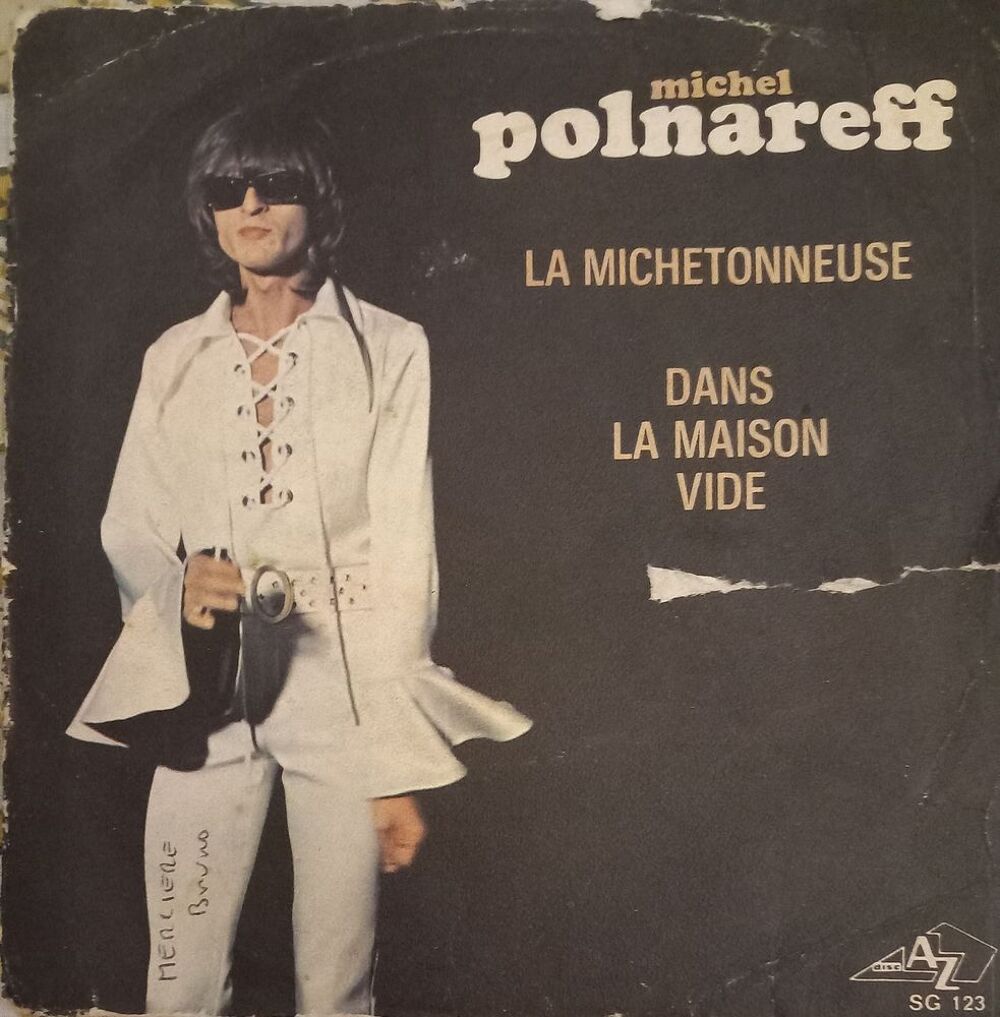 MICHEL POLNAREFF / 9 X DISQUES VYNOL 45 TOURS CD et vinyles