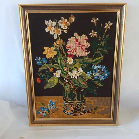 Tableau représentant des fleurs Callac (22)
