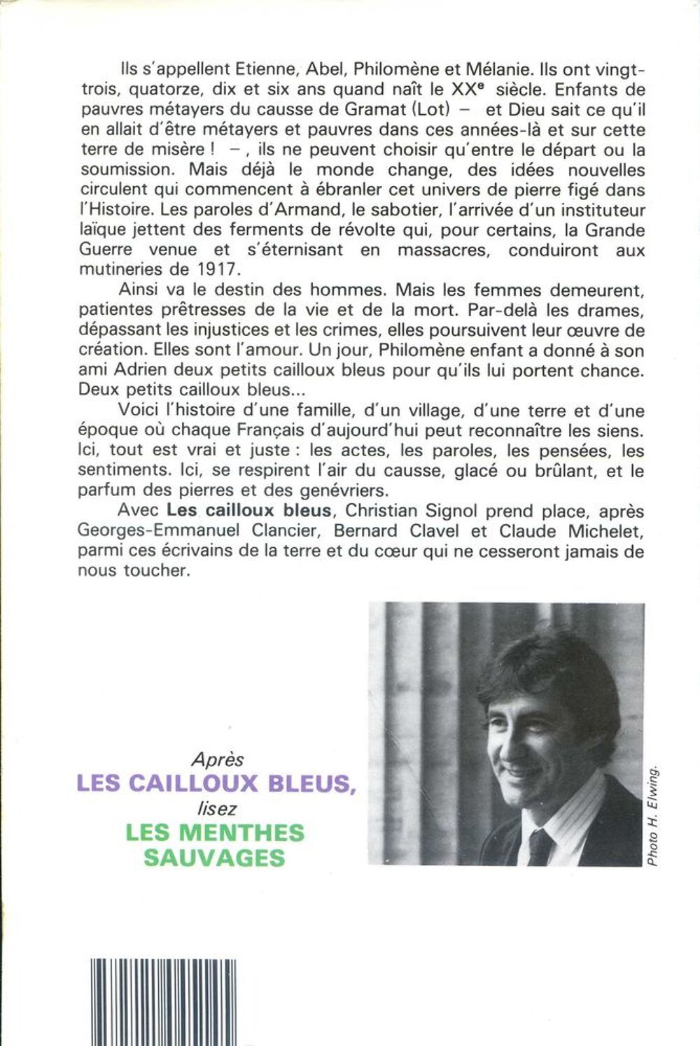 Les cailloux bleus - Christian Signol, Livres et BD