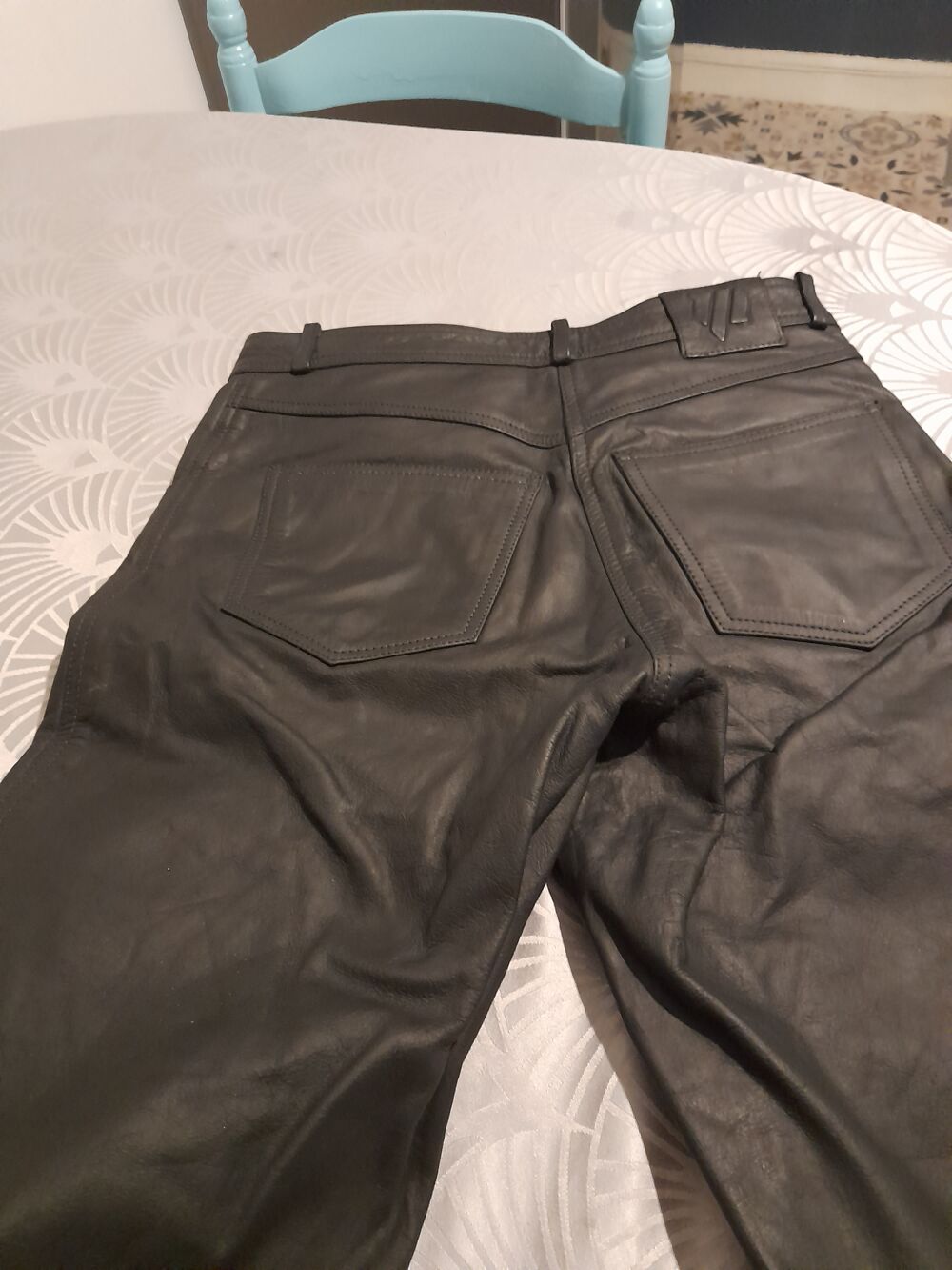 Pantalon cuir moto Vêtements