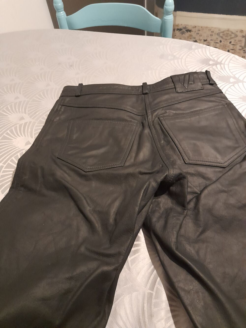Pantalon cuir moto Vtements
