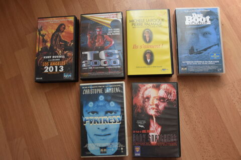 VHS FILM. 1 euro unit ou 5 euros les 6 1 Gujan-Mestras (33)