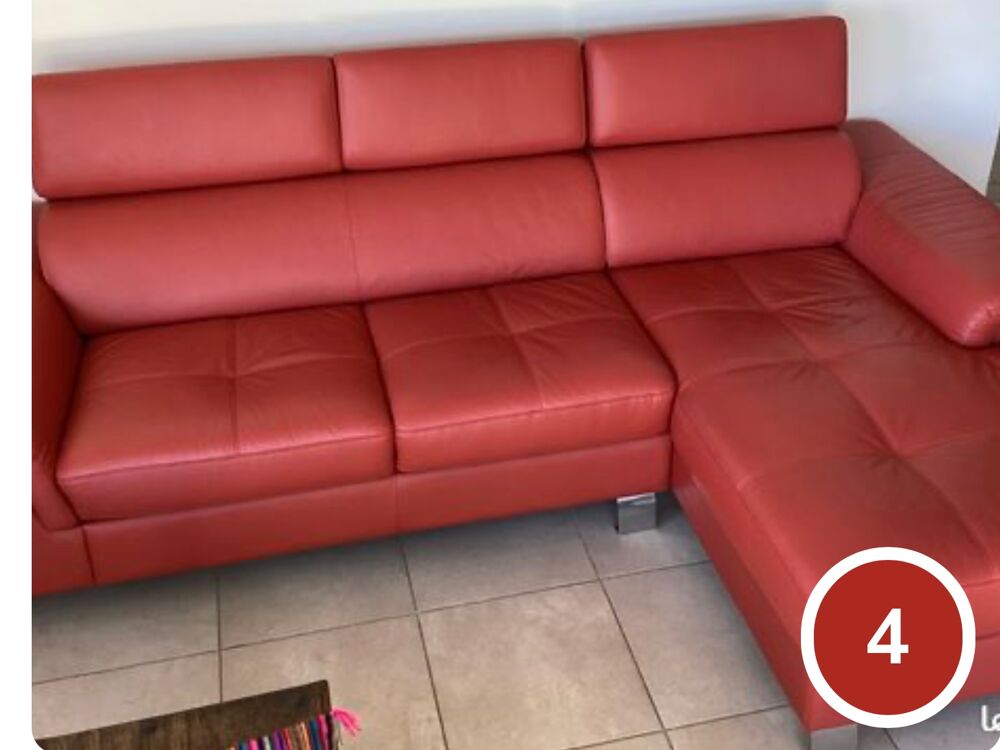 Canap&eacute; cuir Meubles