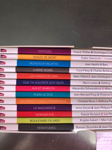 Livres les petits polars 10 Sérignan (34)