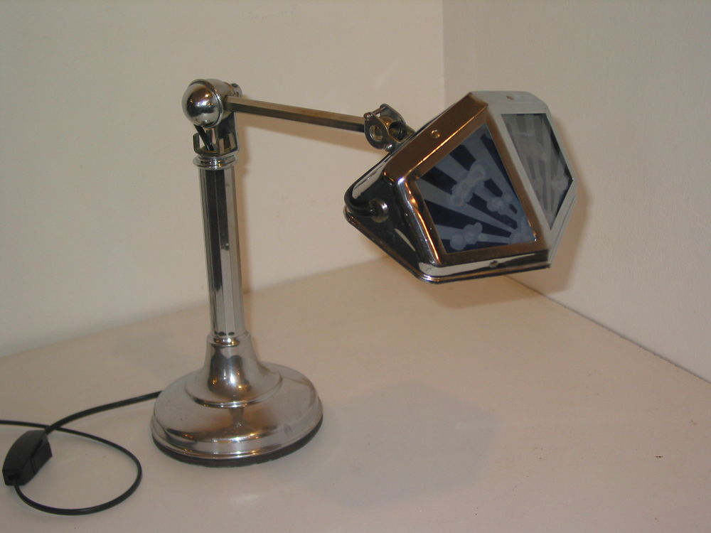 Lampe PIROUETT DE BUREAU art d&eacute;co 1930 en bon &eacute;tat d'usage A Décoration