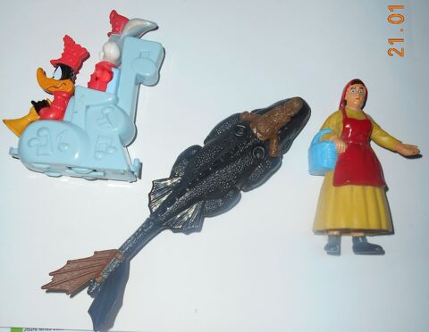 3 figurines (Warner Bros 1994/paysanne/DWA McDo 2010) 5 Ervy-le-Chtel (10)