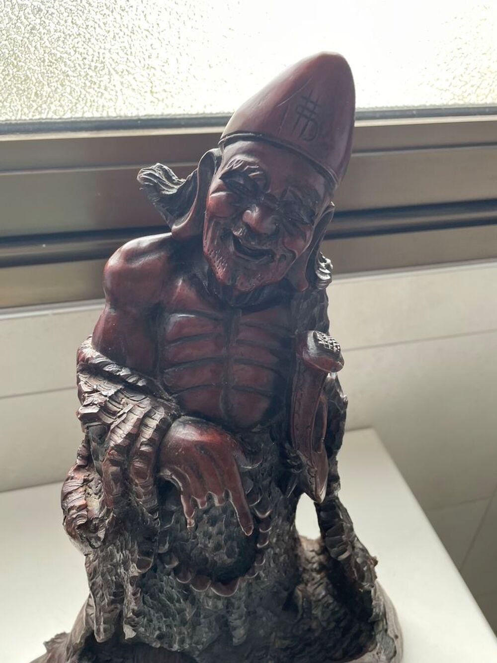 STATUE EN BOIS Décoration