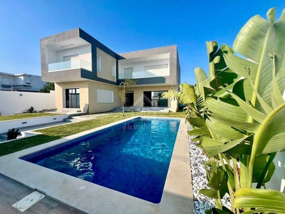 Vente Villa Villa S+5 toute neuve avec piscine à Hammamet Sud Hammamet sud, tunisia (Tunisie)