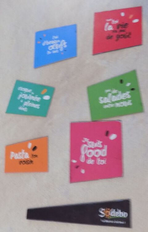 7 magnets 'Sodebo' 1 La Motte-d'Aveillans (38)