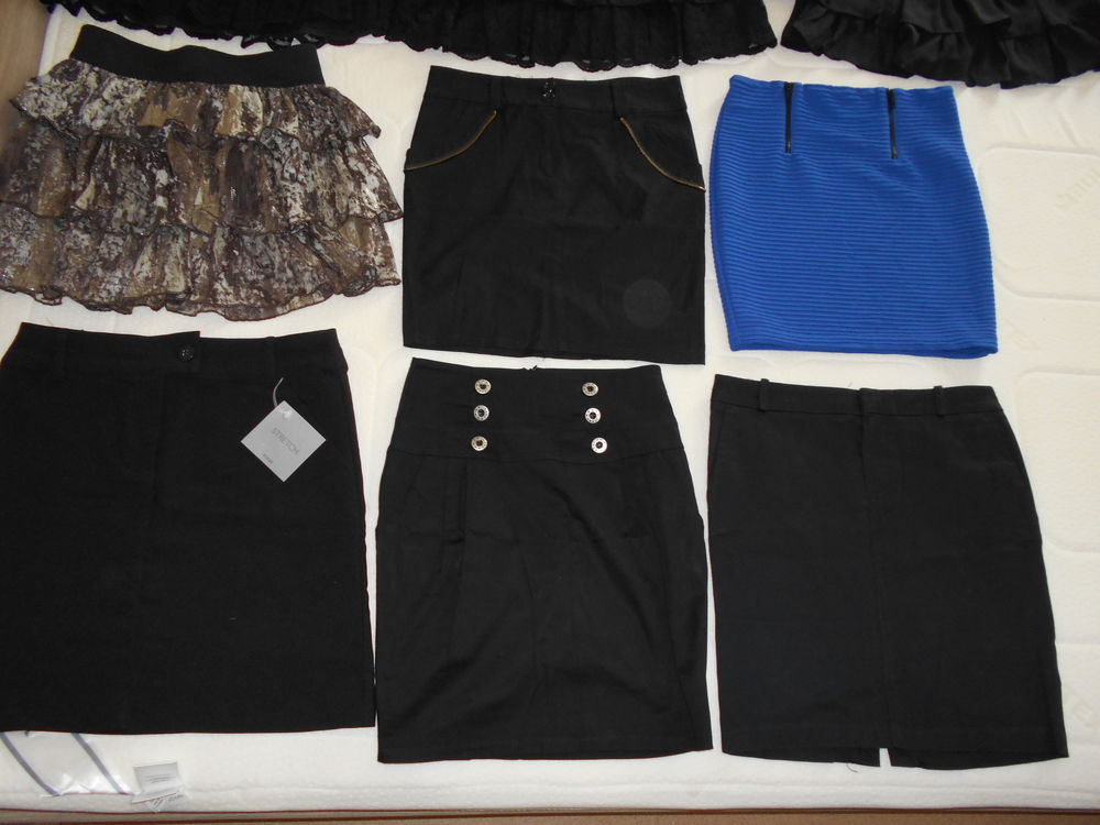 9 Jupes 34/36 neuves Vêtements
