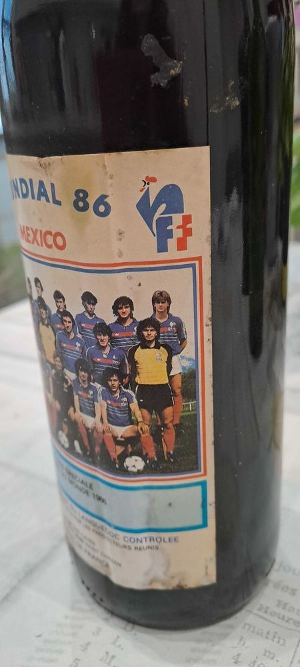 bouteille collection mexico mondial 