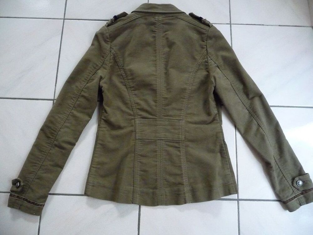 Veste kaki style militaire T. 38 - NEUVE Vtements