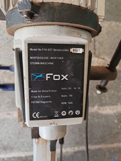 Mortaiseuse � b�dane 1100 Alligny-en-Morvan (58)