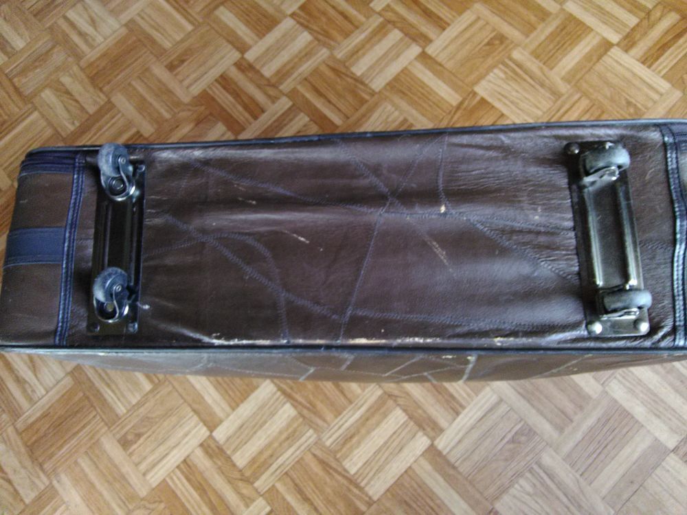 Valise &agrave; roulettes Maroquinerie